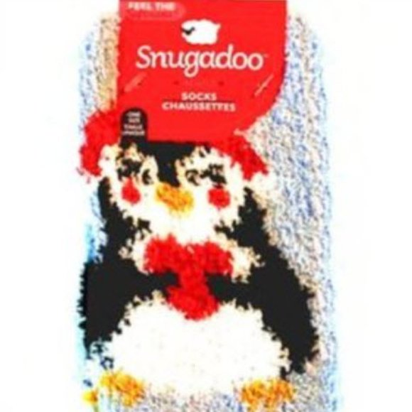 *3/$15* Penguin Fuzzy Slipper Socks - Picture 5 of 5